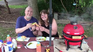 Kamado Grill Picnic London Sunshine