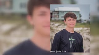 Funeral services for teenager