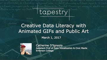 Creative Data Literacy with Animated GIFs and Public Art