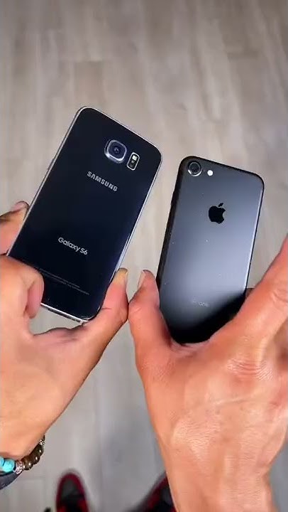 Iphone 7 samsung s6 edge karşılaştırma