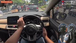 #544 - BUKA JENDELA SAAT PETUGAS PARKIR BERI ABA-ABA - XPANDER ULTIMATE CVT - POV DRIVING INDONESIA