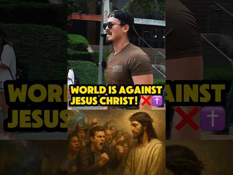 😳✝️❌ THE WORLD IS ANTI-CHRIST!