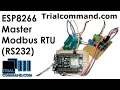 ESP8266 Master Modbus RTU (RS232) - TrialCommand.com