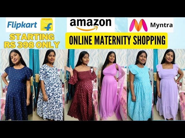 Buy CLYMAA Woman Pure Cotton Feeding/Maternity Gown/Maternity wear/Nursing  Nighty (FEEDINGTW21244003ORXXXL) Orange at Amazon.in