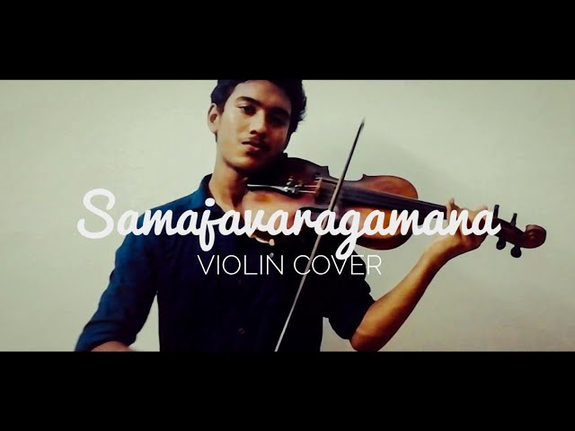 Samajavaragamana Song| Violin Cover | Akshayrtist | AlaVaikunthapurramuloo | Sachin Satheesh class=