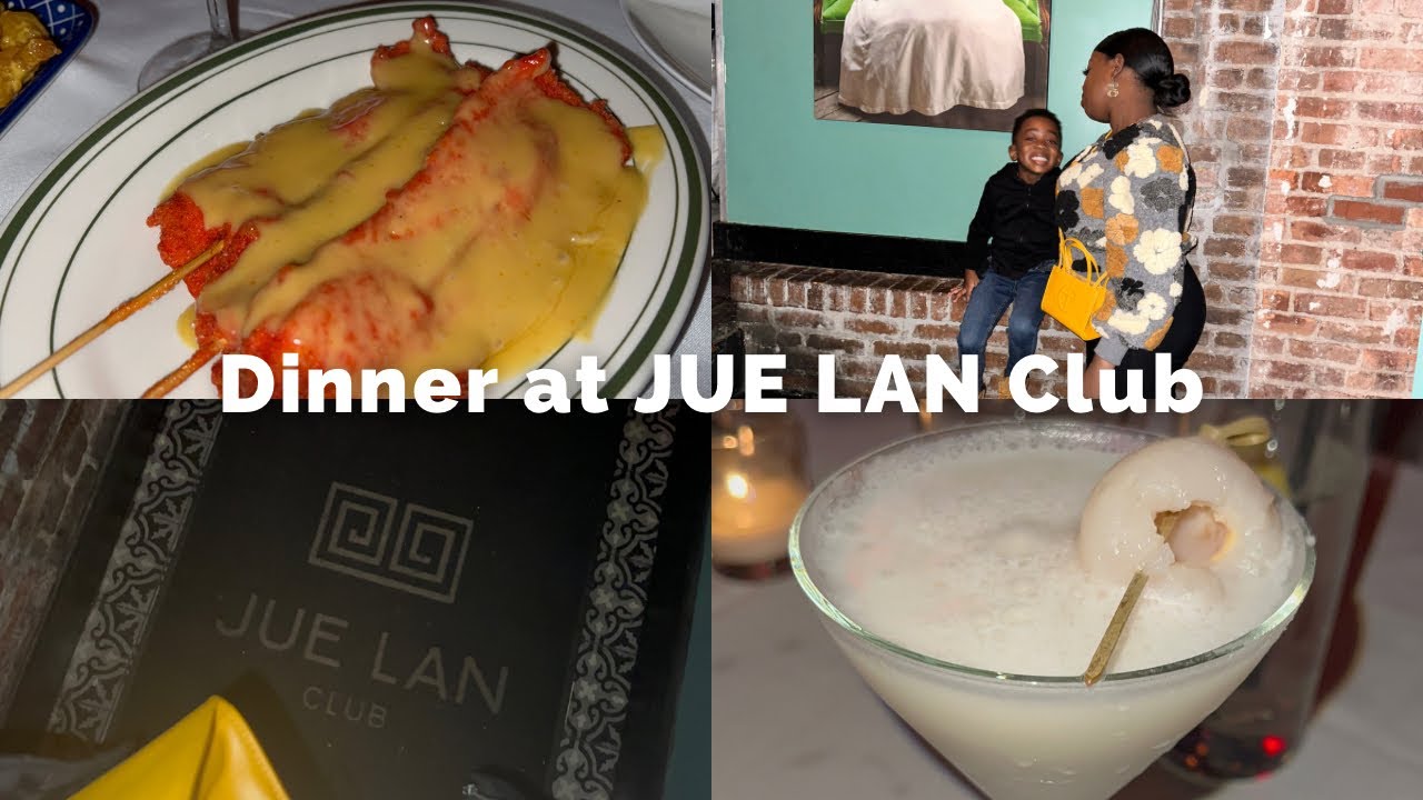 JUE LAN CLUB I NYC I GRWM I RESTAURANT WEEK YouTube