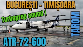 ✈️ | Trip Report | Tarom | ATR-72-600 | Timișoara - Bucharest | ✈️