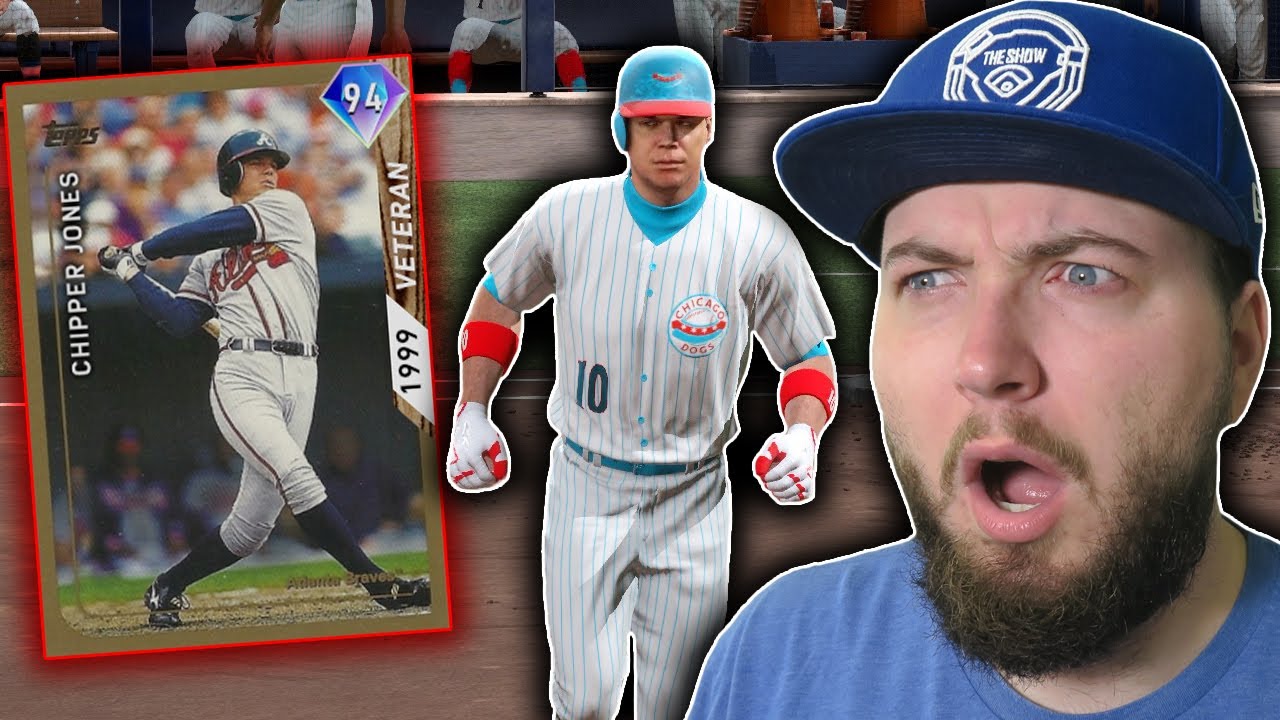94 Chipper Jones is the Best 3B in MLB The Show 20! YouTube