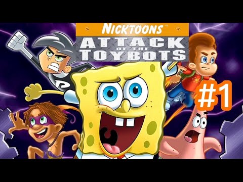 Nicktoons: Attack of the Toybots (Nintendo DS) Playthrough Part. 1 ...