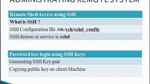 Linux/Unix Remote Administration // Linux ssh authentication // generate ssh-keygen // EP 35