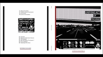 UNIFYING ACT OF TECHNO "Yesterday is no more" LP / Lektroflex Industries 01 -