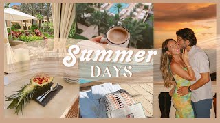 SUMMER WEEK IN THE LIFE | spa, staycation, & date night!