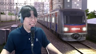 [흠심 메트로] 서울메트로는 신이고, 나는 X신이다🚆 (※시간순삭) (Hmmsim Metro)