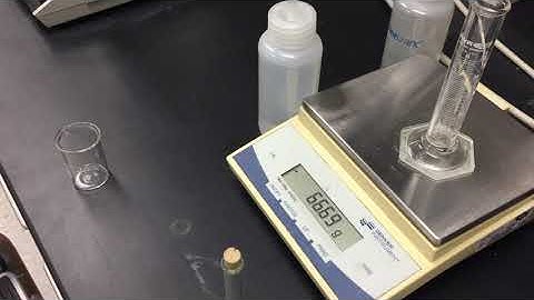 Lab 1 Part A: Empty glassware masses