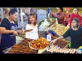 Dinner &amp; Snack @ On Street 60 M - Cambodian Street Food @ Night