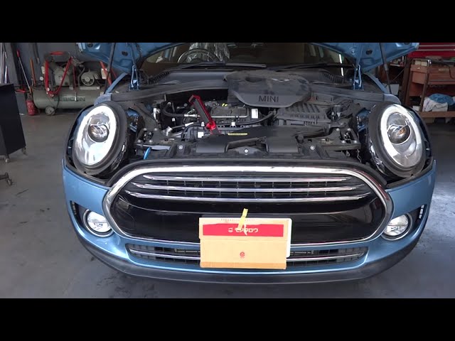 B38A15A】 BMW MINI F54 Clubman 車台番号＆原動機型式刻印打刻箇所