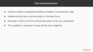 Hands-On Python Deep Learning : Introduction to Text Summarization | packtpub.com