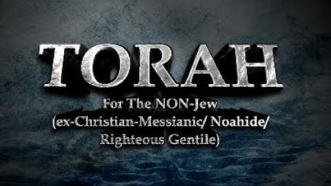 Righteous Gentiles, Noahide Laws, Non-Jews, TORAH TALK Weekly Parsha: Tazria w/Ira Michae [454e39]
