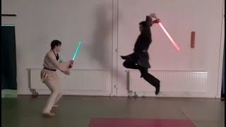 Lightsaber forms 1-5 basic sequences