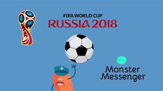 Monster Messenger Team - Football World Cup screenshot 4