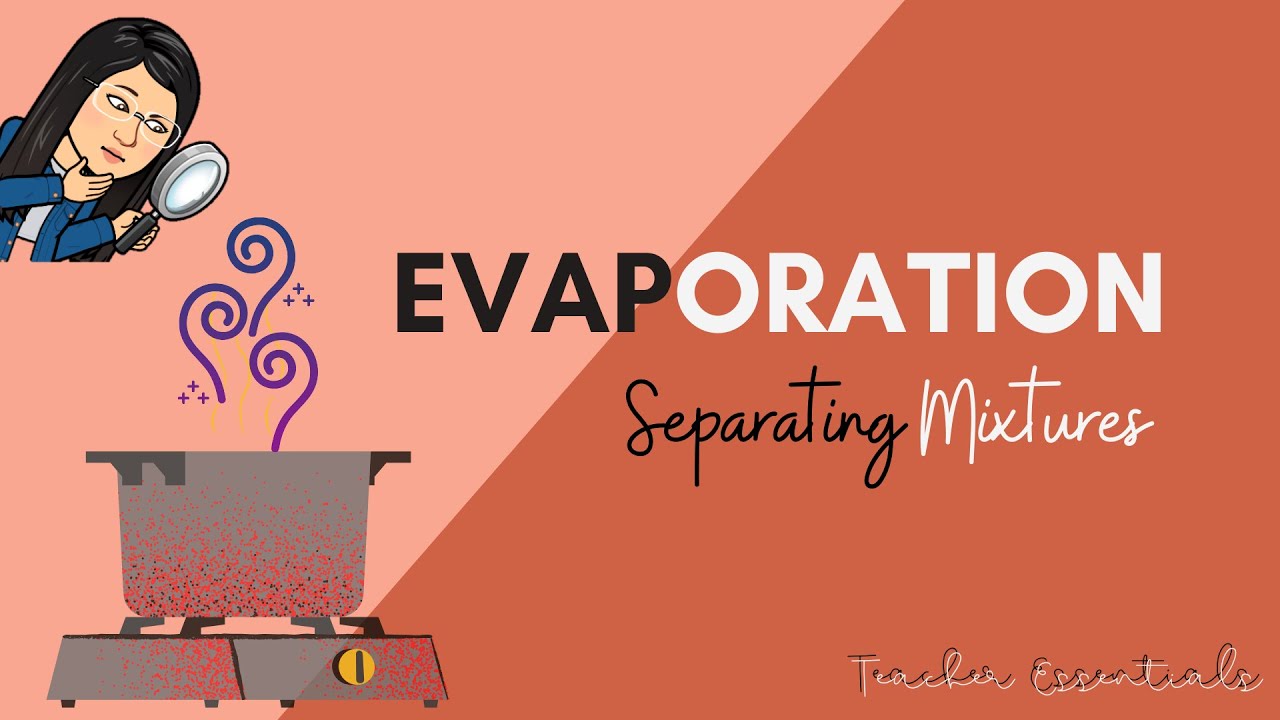 What Is Evaporation? I Separating Mixtures I Code: S6Mtid-F-2 I Teacher Essentials