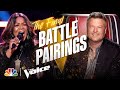 Teams Kelly, Ariana, Legend and Blake Reveal Their Final Battle Pairings - The Voice Battles 2021