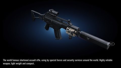 Contract wars G36 Assault Rifle. 2 prokills