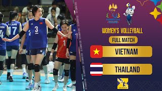 Full Match | Việt Nam - Thái Lan | Trận đấu kiên cường - thêm 1 lần lỡ hẹn với tấm HCV SEA Games