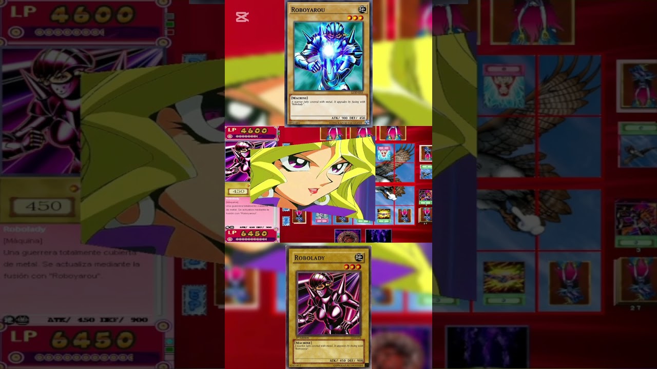 MAI VALENTINE ES DERROTADA POR LA DECK ROBOYAROU Y ROBOLADY Yu-Gi-Oh Power of Chaos