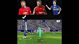 eFootball™ Devid Backham, Steven Gerrard, Vitinia Best Free-Kick Kickers || #eFootball2026