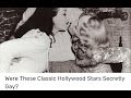 Were These old hollywood Stars Secretly gay ?