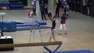 2017 USAG Level 4 Beam Routine | Florida State Championship | Bella Lim