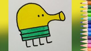 How to Draw Doodle Jump Logo