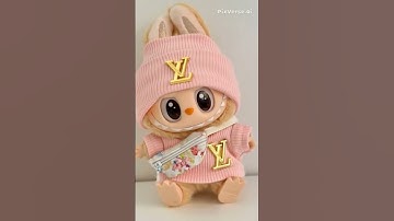 pink labubu doll video viral #funkopop #funk #funko #colors #cute #remix  #slowmotion
