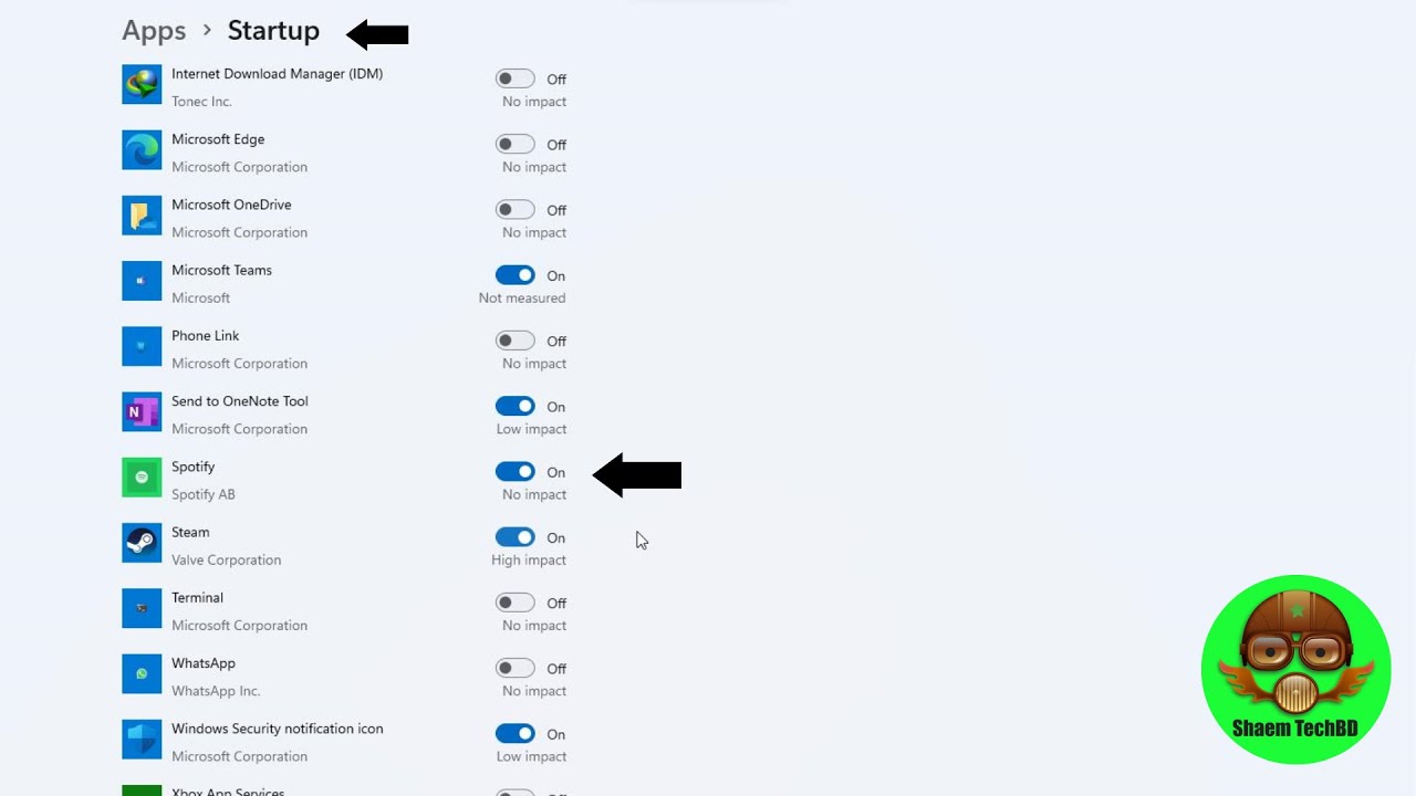 How to Enable Startup Apps on Windows 11 - YouTube