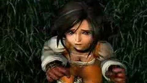 Final Fantasy IX - Atomos destroys Lindblum