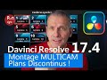 Davinci resolvemontage multicam avec interruptions camras