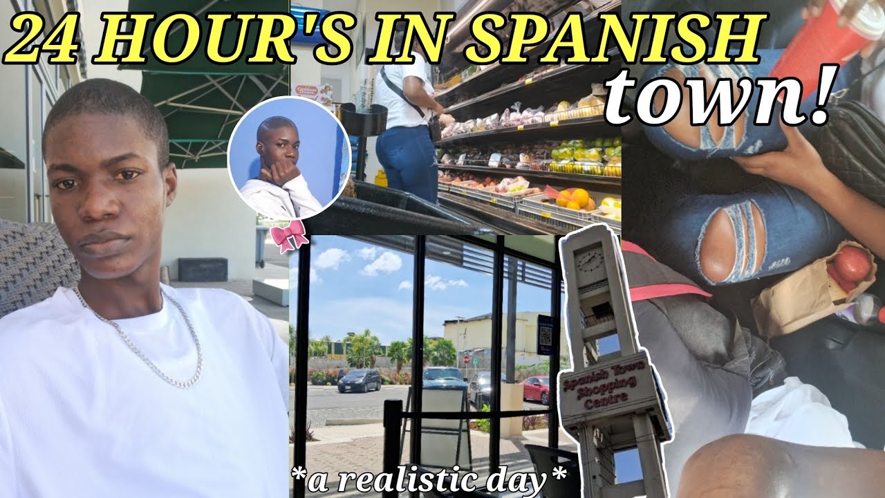 24 HOUR IN SPANISH TOWN VLOG🌺| a very realistic day living in ja🇯🇲| pov: you're hanging out with me