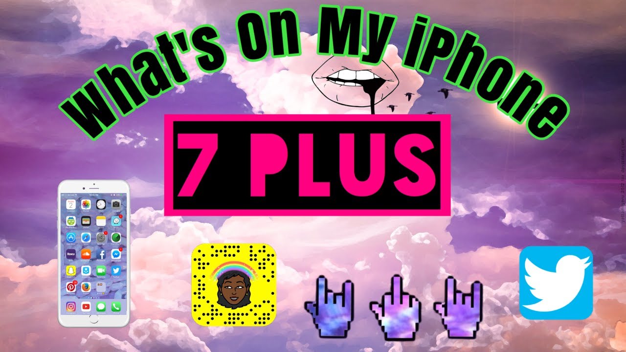 What s On My IPhone 7 Plus YouTube