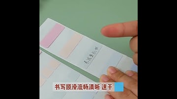 Different Colors Writable Morandi  Translucent Sticky Note Post Stick It Tabs Annotation Index Tab