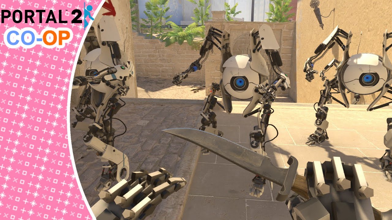 I AM IMMUNE TO BULLETS : Beth and Ryan Play Portal 2 COOP EP 3 - YouTube