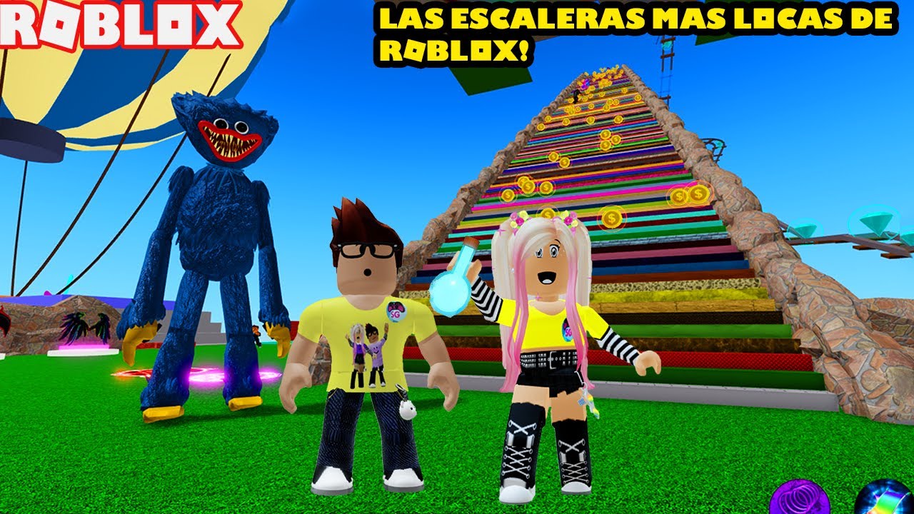 Jugamos Las Escaleras Mas Locas De Roblox! Pociones, Mascotas, Explosiones Y Mas! 😀😮