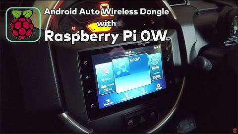 Android Auto Wireless Dongle with Raspberry Pi Zero W