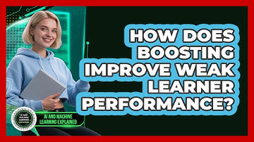 How Does Boosting Improve Weak Learner Performance?