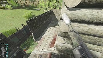 SCUM 0.8 - Tried to defend the base but...