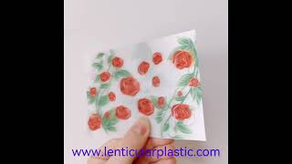 3d depth lenticular fabric printing - soft tpu lenticular lens printing images for sewing on apparel screenshot 5