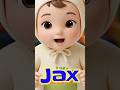 Jax Intro Special Effects 🌈 🦄 J's Family TV ✨ #kids #fun #learning #viral #shorts #baby #cute
