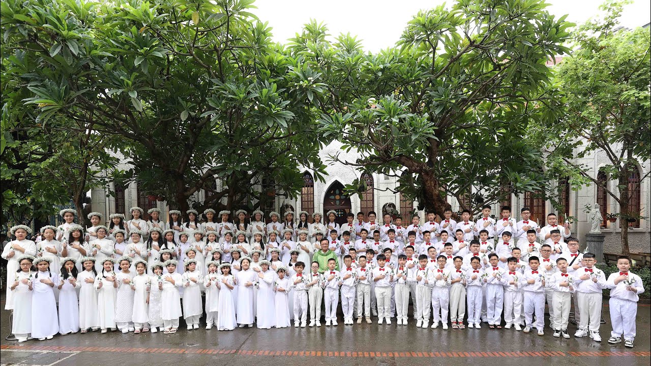 THÁNH LỄ XƯNG TỘI RƯỚC LỄ LẦN ĐẦU GIÁO XỨ HÀM LONG 2024