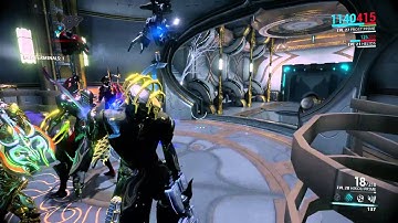 Warframe Ps4 Frost prime gameplay