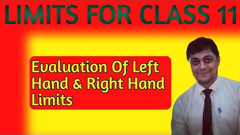 Introduction to Calculus - limits and derivatives : class 11 | chapter 29 | rd sharma exercise 29.1